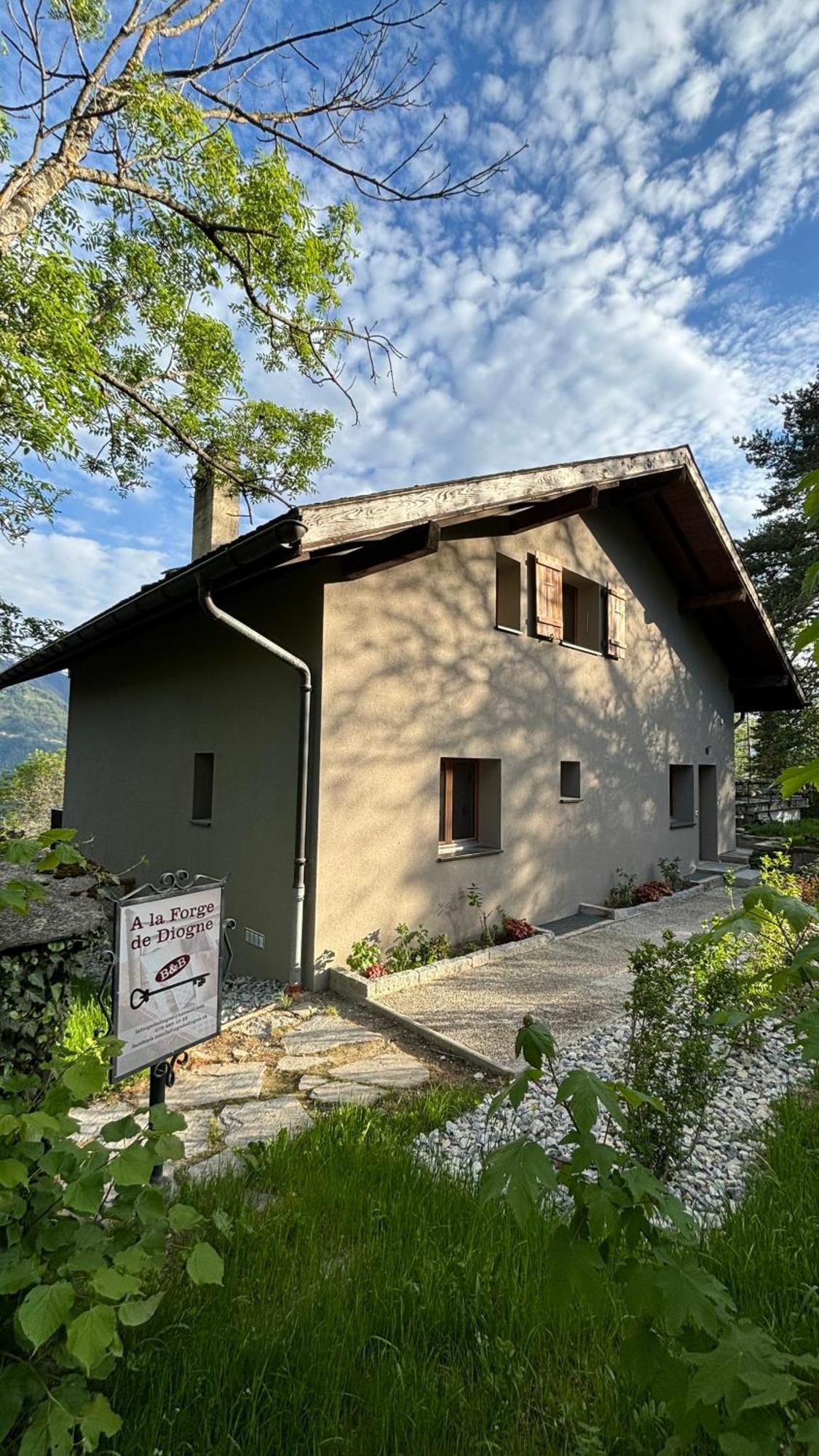 B&B La Forge De Diogne Crans-Montana Kültér fotó