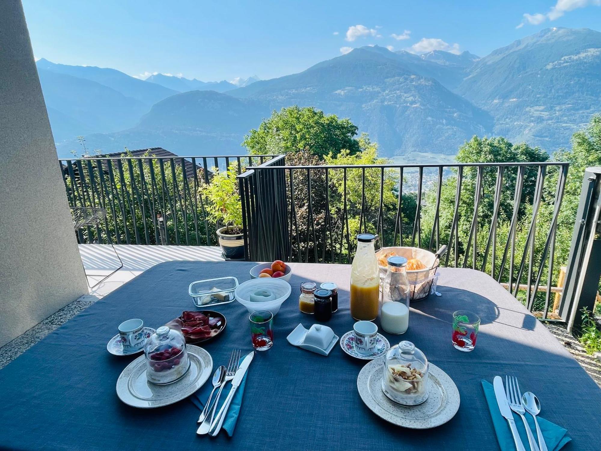 B&B La Forge De Diogne Crans-Montana Kültér fotó